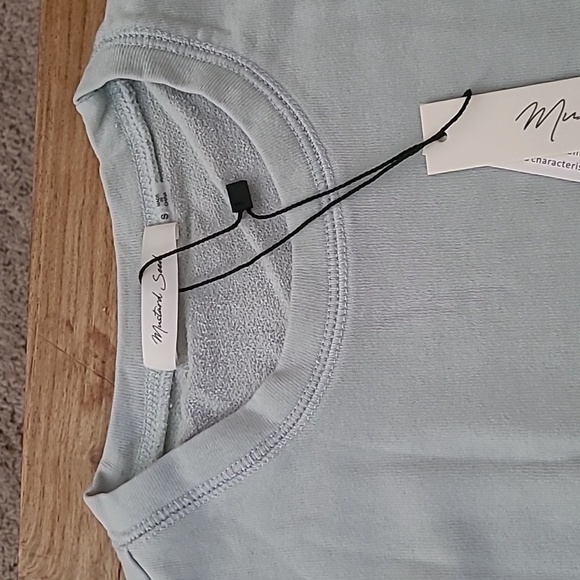 NWT SMALL ICED BLUE LONG SLEEVE TIE DYE PULLOVER TOP - Picture 16 of 16